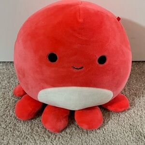 Squishmallows  Veronica red Plush Octopus